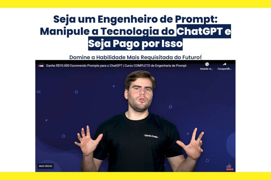 Engenharia de Prompt com o Curso completo