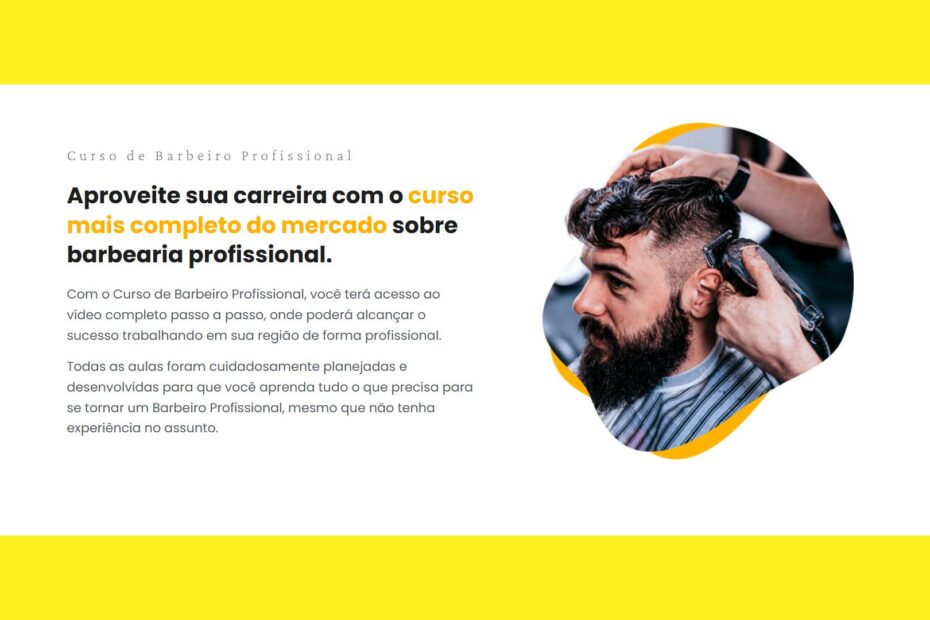 curso de barbeiro profissional