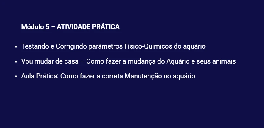 modulo 05 parametros quimicos do aquario marinho